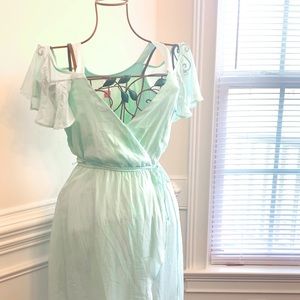 No Boundaries Mint colored Dress size 3-5 Juniors.